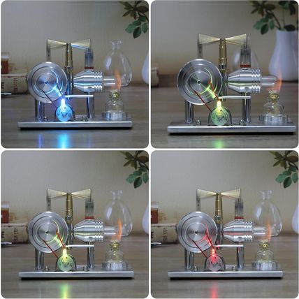 Sunnytech Hot Air Stirling Engine Motor Model Imagination Development Educationa