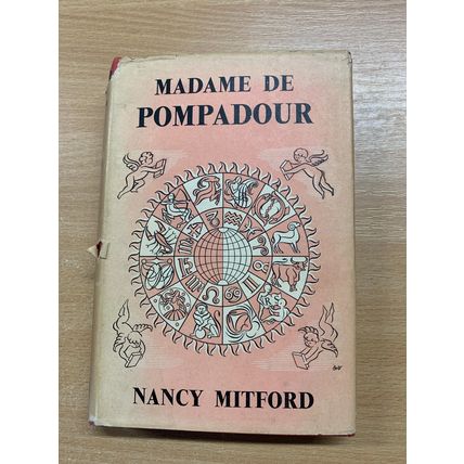1955 NANCY MITFORD "MADAME DE POMPADOUR" ILLUSTRATED HARDBACK BOOK (P3)