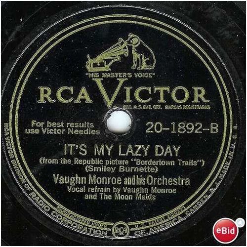 Victor 78 #20-1892 - "Who Told You That Lie?" Vaughn Monroe Orchestra