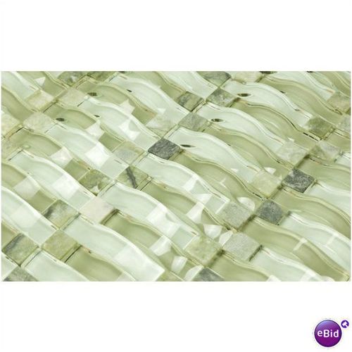 Vento Series Glass Wave and Stone Summer Sigh