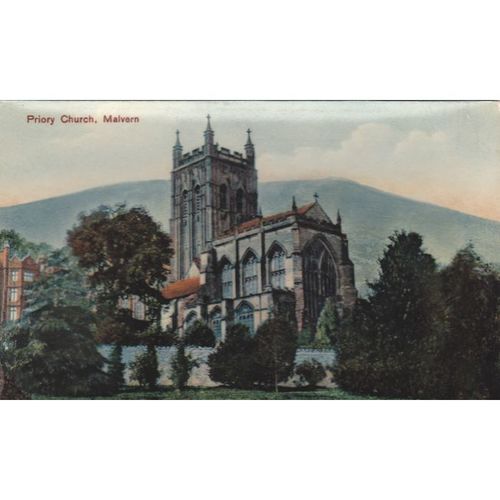 Priory Church Malvern Worcestershire Postcard (WOR71864)