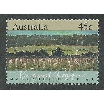 AUS 1992 45c 'VINEYARDS - W.A' FINE USED (EBID47-912)