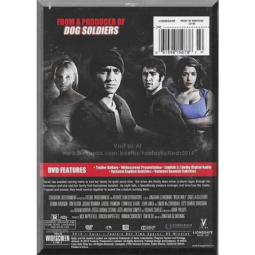 DVD - Night Wolf (2012) *Isabella Calthorpe / Gemma Atkinson / Tom Felton*