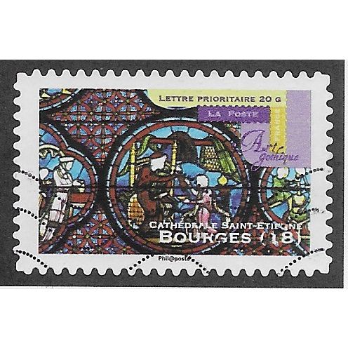 FRA 2011 (58c) 'GOTHIC ART - BOURGES 18' FINE USED (EBID56-553)