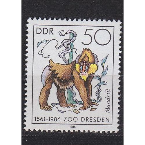 GERMANY DDR [1986] MiNr 3021 ( **/mnh ) Tiere