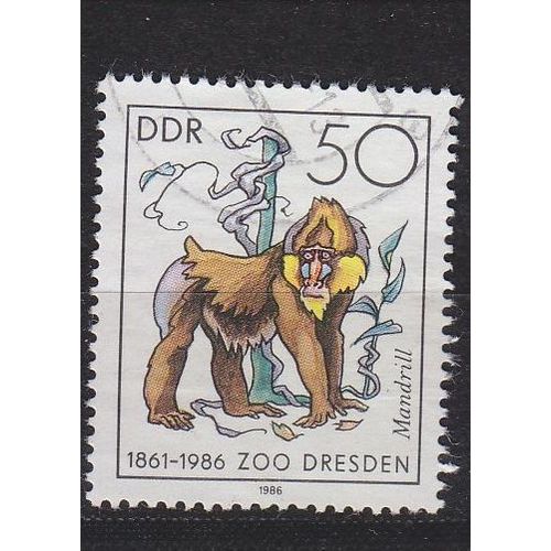 GERMANY DDR [1986] MiNr 3021 ( OO/used ) Tiere