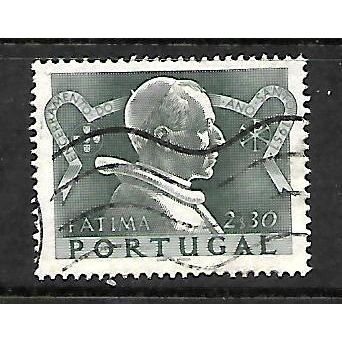 PORTUGAL 1951 TERMINATION OF HOLY YEAR 2e.30 POPE PIUS XII SG 1052 FINE USED