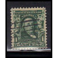 Used 300 1c Benjamin Franklin Fine K0578