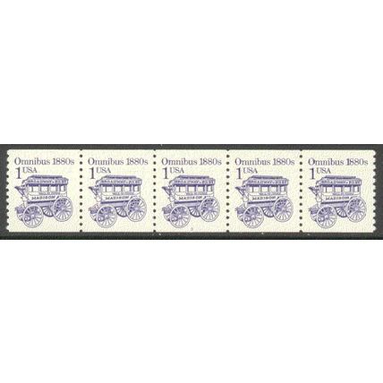 2225b 1c Omnibus Very Fine MNH Dry Gum PNC 3/5 B0291
