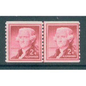 1055 2c Thomas Jefferson Fine MNH CLP B0301