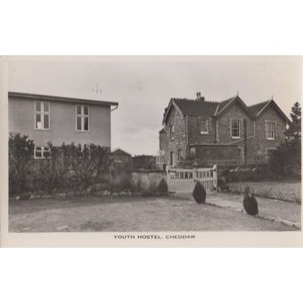 Youth Hostel Cheddar Somerset Rare Real Photo Postcard