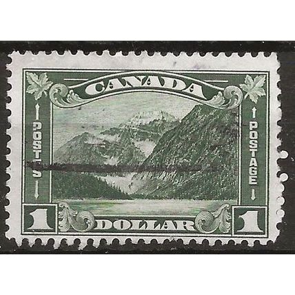 Canada 1930 SG303 $1 Olive-Green Good/Fine Used ..
