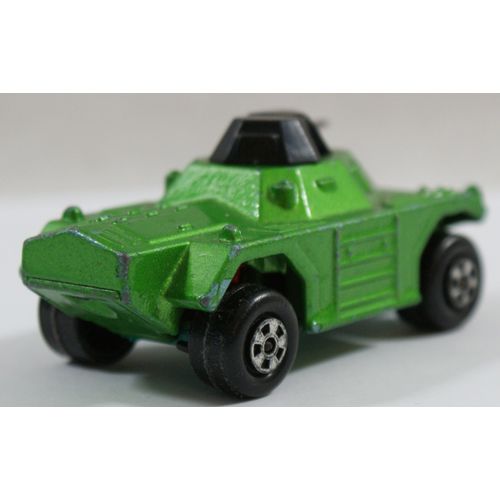 Matchbox Rola-matics # 73 Weasel (A) Military loose 1973 Lesney Mettalic green