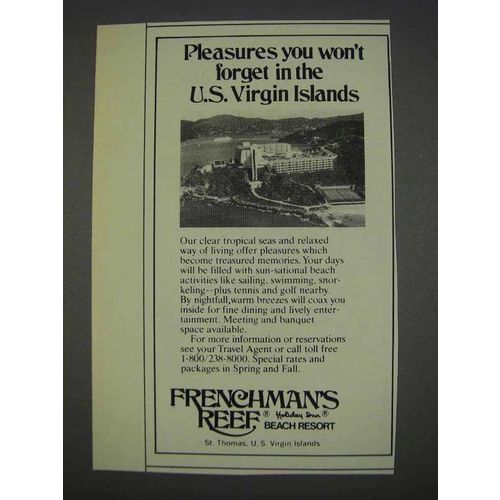 1982 Holiday Inn Frenchman's Reef Beach Resort Ad