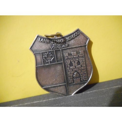 Lahr Senior School,Germany Volkslauf Medal