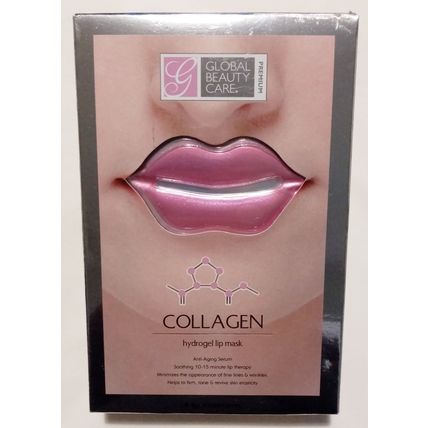 Lip Mask Collagen Hydrogel 4 Pack Global Beauty Care Premium