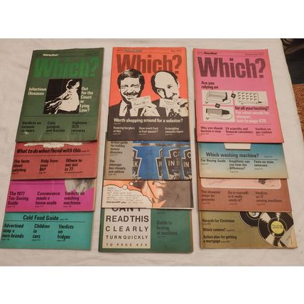 Which? Magazines 1977 Complete
