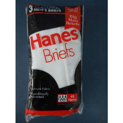 VTG Hanes Briefs 2X (46-48) 1995 USA Made Sealed Men's NOS'96 Olympics promo