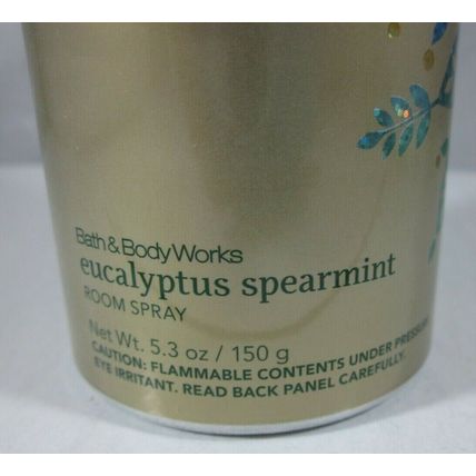 Bath & Body Works Home Room Spray Freshener 5.3 oz Eucalyptus Spearmint