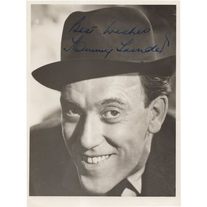 Tommy Trinder WW2 Comedian Hand Signed 7x5 Photo Autograph