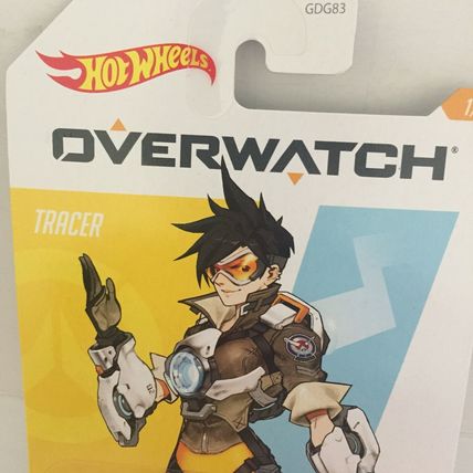 NEW Blizzard Exclusive Overwatch Tracer Hot Wheels Car