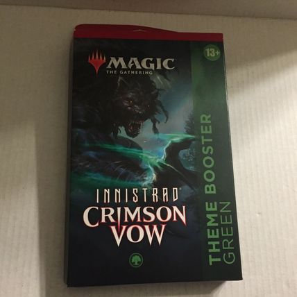 New Magic the Gathering Innistrad Crimson Vow Green Theme Booster - 35 Cards