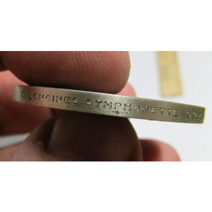 Longines Symphonette Great American Lewis & Clark and Eli Whitney 35.8g STERLING