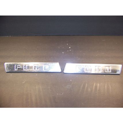 1948 49 50 51 FORD TRUCK HOOD EMBLEMS OEM PAIR