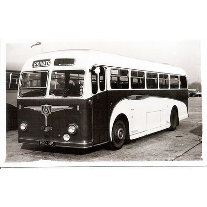 Black & White Photograph of Trent Motor Traction Co. Ltd. - HRC 145