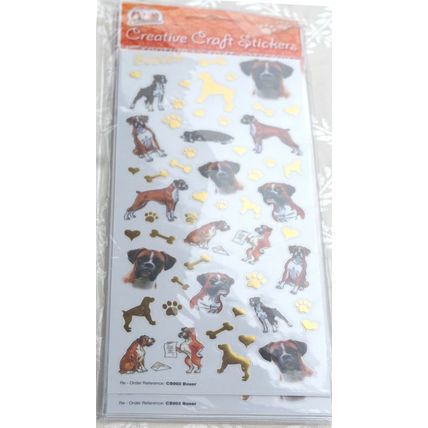 Dog breed craft stickers many breeds available 29 designs peel and stick