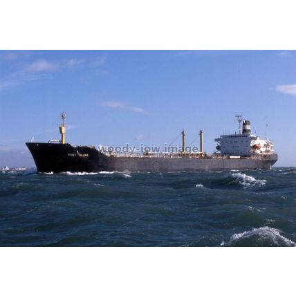 SL0332 - French Oil Tanker - Port Blanc , built 1975 - photograph 6x4