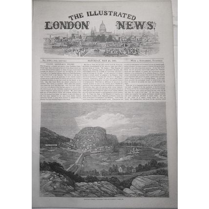 Harper's Ferry, Virginia - The Illustrated London News, May 25, 1861