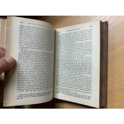 c1870s "THE RISE OF THE DUTCH REPUBLIC" VOL 3 JOHN L MOTLEY ANTIQUE BOOK (P4)