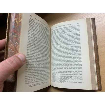 c1870s "THE RISE OF THE DUTCH REPUBLIC" VOL 3 JOHN L MOTLEY ANTIQUE BOOK (P4)