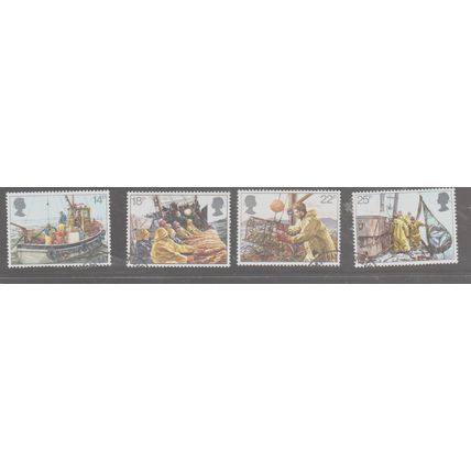 Fishing Industry 1981 SG1166-1169used unmounted (ES0118)