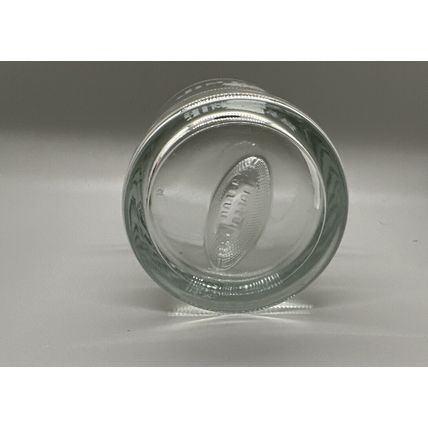JIM BEAM BOURBON-Whiskey/Rocks Glass-FOOTBALL BASE-NEW-FAST
