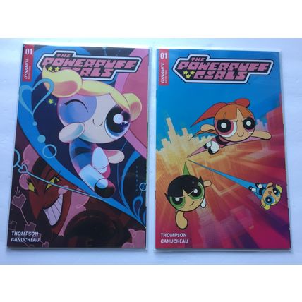 2024 Dynamite Comics Powder Puff Girls Cover B & Cover J #1