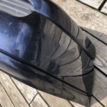 Volvo S70 V70 417 Blue Front Bumper W/ Support Bar