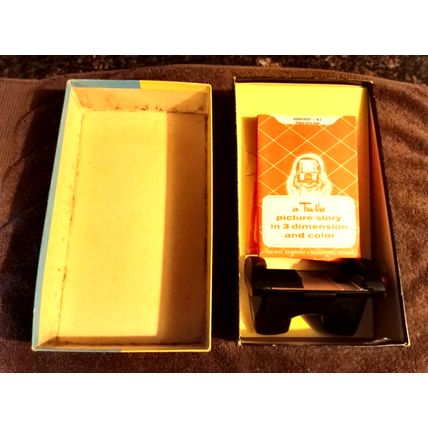 Old Vintage Original View Master # 520 Tur-Vue Gift Set In Original Box 1929