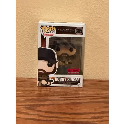 Funko Pop! Supernatural - Bobby Singer #305 Original Limited Hot Topic Figure