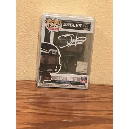 Funko Pop! NFL - Jalen Hurts #240 Facsimile Laser Autographed (Box & Protector)