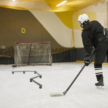 Swing Sports Hockey Stick Handling Trainer - Hockey Passer Hockey Practice Equip
