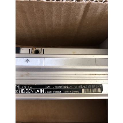 HEIDENHAIN LS-106 LINEAR ENCODER, ML 740mm,AE LS-106,295 709-18, 336958-18,Cg