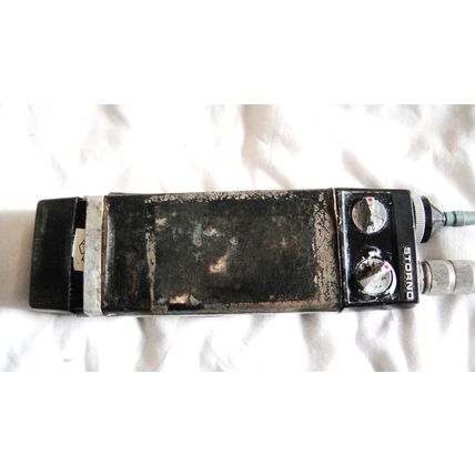 Rare Nice 1970's SAS Type Storno Handy Portable Radio With Mic, Battery & Aerial