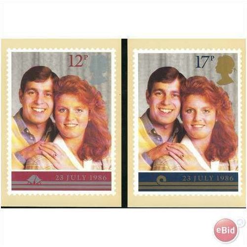 GB PHQ 1986 - Royal Wedding, Andrew & Sarah
