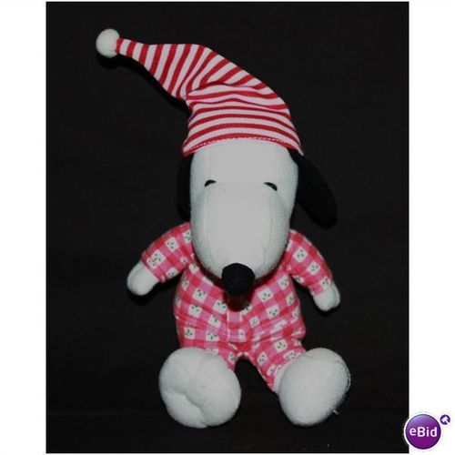 Peanuts Holiday Bedtime Jingle Snoopy Plush