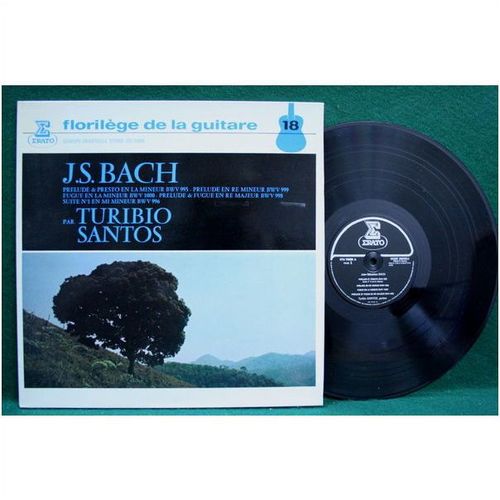 Turibio Santos - Florilege de la Guitare 18-Bach - STU 70885 - EX-