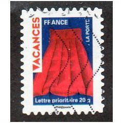 FRA 2009 (56c) 'VACANCES - AIRBED' FINE USED (EBID11091)