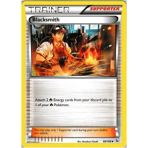 Pokemon XY Flashfire - #88/106 - Blacksmith