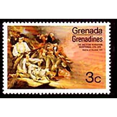 Grenada Grenadines 1975 Revolution 3c MH Stamp